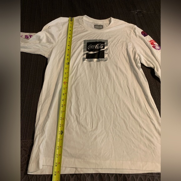 Vintage Ultra Rare Coca Cola Starlight Space 2022 Tee Top T-shirt White … - Picture 15 of 16